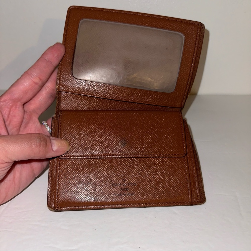 Louis Vuitton PROJECT Bifold Passport Holder Coin Pouch Monogram Leather Ca0947 - Picture 15 of 17